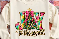 Joy to the World Christmas PNG Product Image 4