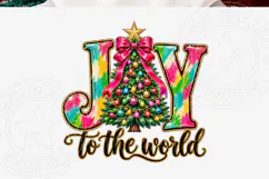 Joy to the World Christmas PNG Product Image 5