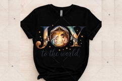 Joy to the World PNG,Coquette Jesus Christmas Png,Baby Jesus Product Image 4