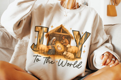 Joy To The World PNG, Merry Christmas PNG, Christian PNG Product Image 3