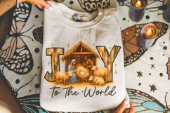Joy To The World PNG, Merry Christmas PNG, Christian PNG Product Image 4