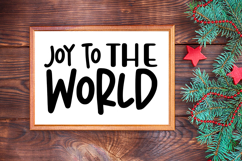 Farmhouse Christmas Sign SVG Bundle | Holiday Decor Sign SVG Product Image 10