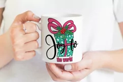 Joy to the World Christmas Sublimation | Christmas Gift Box Product Image 3