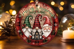 Joy To The World Ornaments Plaid Ornament Product Image 2