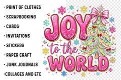 Brushstroke Joy To The World Png Product Image 3