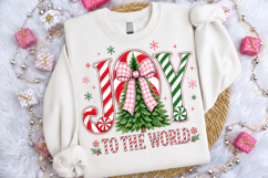 Joy to the World Png, Coquette Jesus Christmas Png Product Image 2