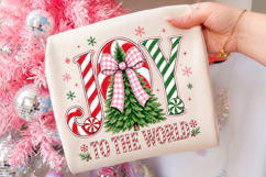 Joy to the World Png, Coquette Jesus Christmas Png Product Image 3