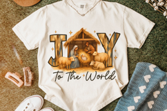 Joy To The World PNG, Merry Christmas PNG, Christian PNG Product Image 5