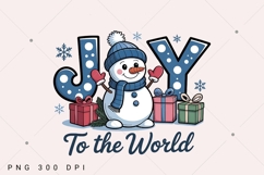 Joy To The World PNG, Christmas Season Png, Winter PNG Product Image 1