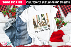 Joy to the World Sublimation Design
