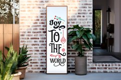 Joy to the world Porch Sign SVG Product Image 3