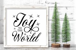 Joy to the World SVG - Farmhouse Christmas Sign SVG Product Image 1