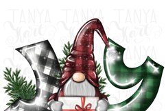 Joy Gnome | Merry Xmas Png | Sublimation Design Product Image 7