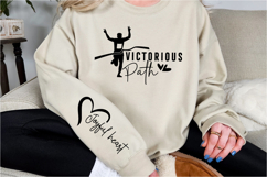 Joyful heart Sleeve SVG Design Product Image 3