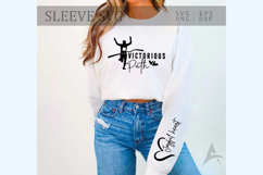 Joyful heart Sleeve SVG Design Product Image 1