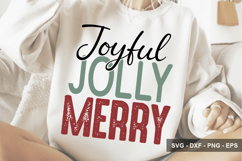 Joyful Jolly Merry - Christmas Design Product Image 1