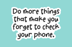 Joyful Joyful Sans - Font Trio for Layering Product Image 9