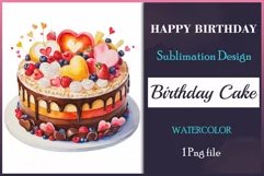 Find the perfect watercolor clipart of a birthday cake with Joyful Pie! Our colorful cake illustrations are ideal for creating festive invitations and decorations. Explore now. 