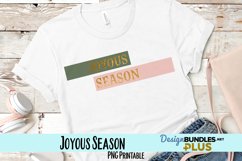 Joyous Season Sublimation PNG Product Image 1