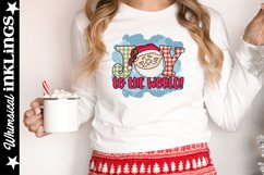 Joy To The World- Christmas Sublimation Clipart Product Image 1