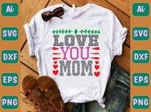 MOM T-Shirt Design 02 Product Image 5