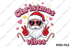 Christmas Vibes Png Product Image 1
