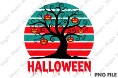 Halloween T-shirt Design Vintage Style Product Image 1