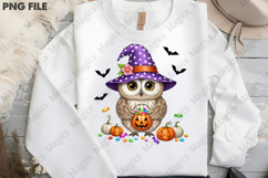 Halloween Baby Owl PNG Farm Product Image 3