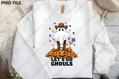 Let s Go Ghouls Halloween PNG Product Image 3