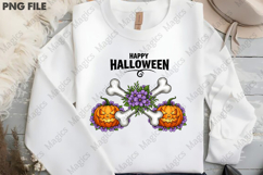 Skeleton Happy Halloween Sublimation Product Image 3
