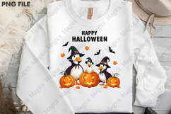 Happy Halloween Boo Spooky Goose PNG Product Image 3