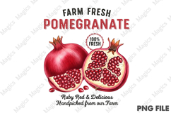 Vintage Fruit PNG Sublimation Product Image 1