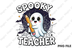 Spooky Teacher Png Product Image 1