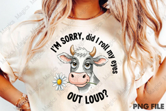 Funny Cow Sublimation Design Product Image 1