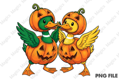 Funny Halloween Goose Png Product Image 1