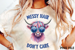 Messy hair dont care png Product Image 1
