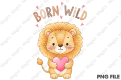 Born wild png Product Image 1