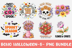Boho Halloween PNG Bundle Product Image 1