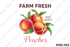 Vintage Fruit PNG Sublimation Product Image 2