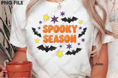 Boho Halloween Spooky Bats PNG Product Image 2