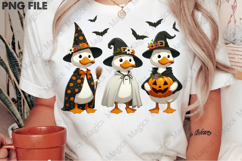 Funny Halloween Silly Goose PNG Design Product Image 2