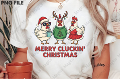 Merry Cluckin&#039; Christmas png Product Image 1