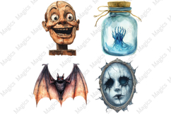 Creepy Halloween | Halloween Sublimation Designs Product Image 1