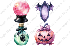 Pastel Gothic Halloween | Halloween Sublimation Designs Product Image 1