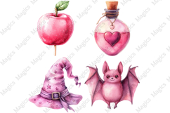 Pink Halloween | Halloween Sublimation Designs Product Image 1