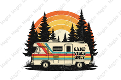 60 Camping sublimation Bundle, Camper png, Camping PNG Product Image 15