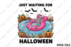 Just Waiting for Halloween PNG Product Image 1