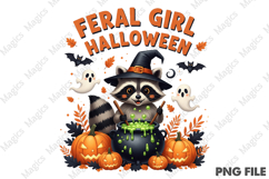 43 Vintage Halloween Sublimation Design Bundle Product Image 6