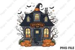 Halloween Shop Png,Funny Halloween Png Product Image 1