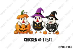Chick or Treat PNG, Funny Halloween Png Product Image 1